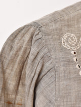 フランス製 20's〜40's フランス製 アンティーク ハンドメイド ブラウス