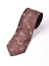【2色展開】総柄 ネクタイ