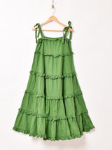 【3色展開】Emerald Motel ティアード フリル キャミソールワンピース