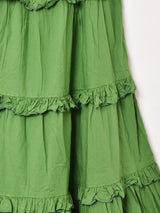 【3色展開】Emerald Motel ティアード フリル キャミソールワンピース