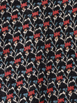 【2色展開】 花柄 タペストリー リブトップス