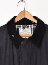 コーデュロイ襟 オイルドジャケット