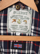 コーデュロイ襟 オイルドジャケット