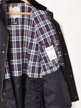 コーデュロイ襟 オイルドジャケット