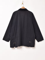 コーデュロイ襟 オイルドジャケット