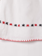 ベルスリーブ 刺繍チュニック