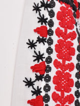 ベルスリーブ 刺繍チュニック