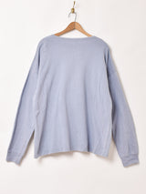 無地 長袖Tシャツ