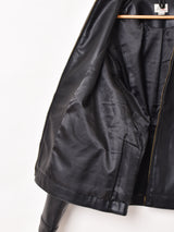 【2色展開】Backers フェイクレザー コーデュロイ襟 ワークジャケット