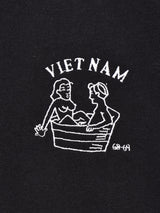 【3色展開】 ワンポイント刺繍 Tシャツ「VIETNAM」