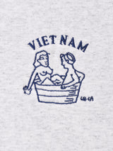 【3色展開】 ワンポイント刺繍 Tシャツ「VIETNAM」