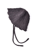 【3色展開】ヒモ付き ニットハット