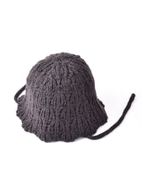 【3色展開】ヒモ付き ニットハット