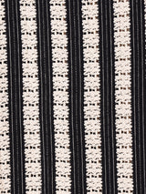 Emerald Motel 透かし編み ストライプ キャミソールワンピース