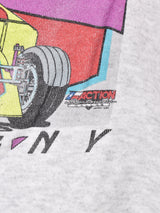 アメリカ製 レーシングプリント スウェットシャツ