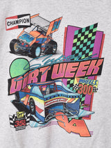 アメリカ製 レーシングプリント スウェットシャツ