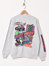 アメリカ製 レーシングプリント スウェットシャツ