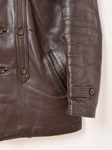 60's ~70's GVF IMPERCUIR GRAULHET レザーコート