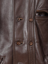 60's ~70's GVF IMPERCUIR GRAULHET レザーコート