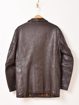 60's ~70's GVF IMPERCUIR GRAULHET レザーコート