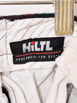 チェック柄 ウールパンツ W31