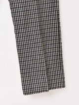 チェック柄 ウールパンツ W33