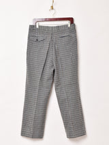 チェック柄 ウールパンツ W33