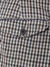 チェック柄 ウールパンツ W33