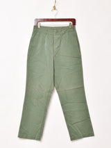 70's ドイツ軍 後染め トラウザーズ パンツ W28