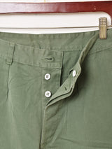 70's ドイツ軍 後染め トラウザーズ パンツ W28