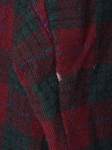 チェック柄 ウールパンツ W31