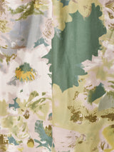 【2色展開】Meridian 花柄 コーデュロイ キャミソールワンピース