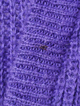 イギリス製 ダブルボタン モヘアカーディガン