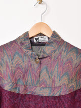 カナダ製 タペストリー×モヘア デザインセーター