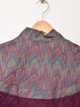 カナダ製 タペストリー×モヘア デザインセーター