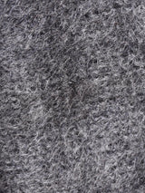 イタリア製 フラワー 刺繍 モヘアカーディガン