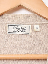 アニマル フラワーモチーフ カーディガン