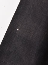 30's〜40's フランス製 ブラックモールスキン ワークブラウス