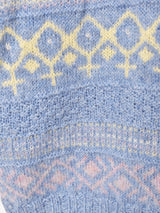 L.L.Bean 総柄 タートルネック セーター