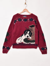 WOOLRICH アニマル セーター