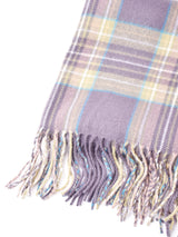 【15色展開】大判 チェック柄ストール