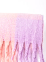 カラフル ブロックチェック マフラー