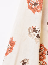 70's H BAR C 花柄 ロングテール ウエスタンシャツ