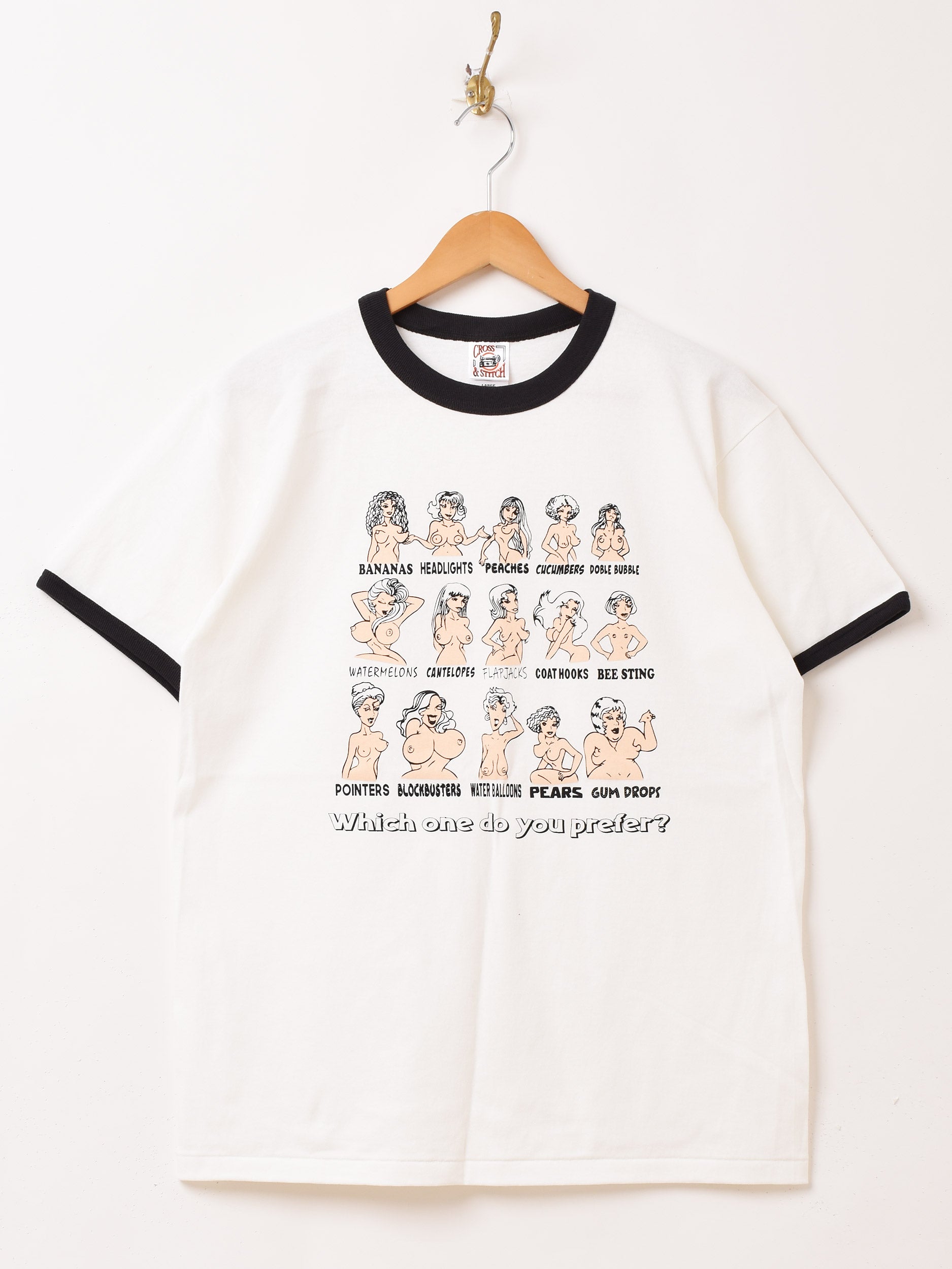 2色展開】 プリント リンガーTシャツ「Sexy Girl」 – 古着屋Top