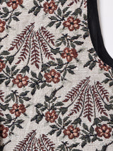 花柄 ゴブラン べスト