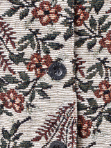 花柄 ゴブラン べスト