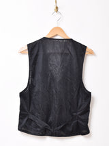 花柄 ゴブラン べスト