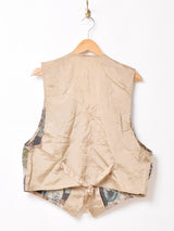 アメリカ製 キャットデザイン ゴブラン ベスト