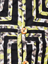 総柄 テープ刺繍 デザインジャケット