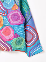 幾何学 刺繍 デザインジャケット